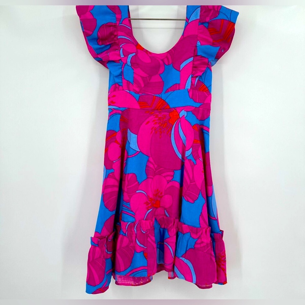 Tuckernuck Wild Azalea Edisto Sundress  Medium NWT